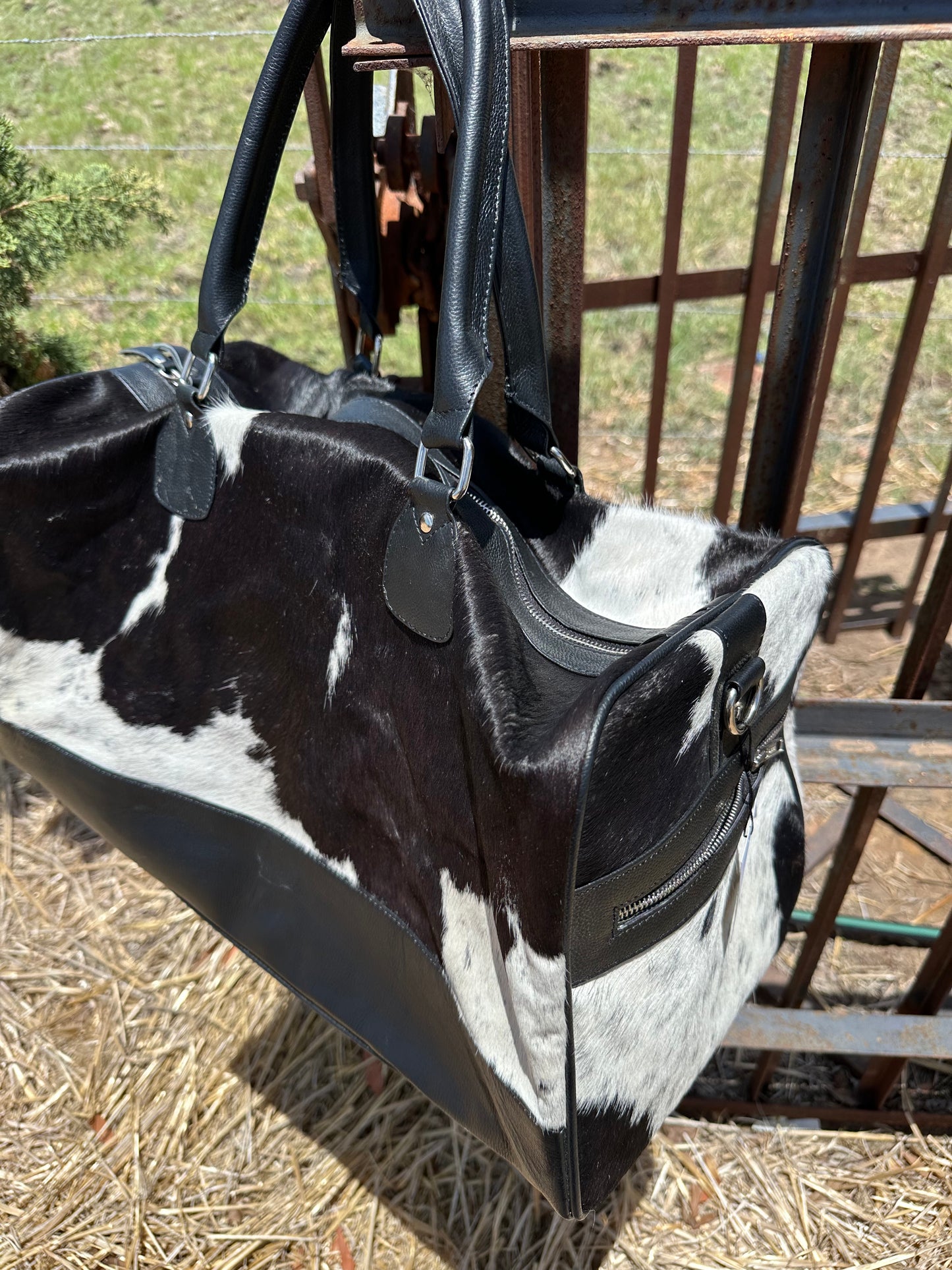 Overnight Cowhide Bag