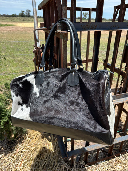 Overnight Cowhide Bag