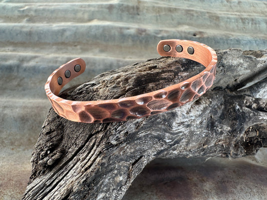 Hammered Copper Band