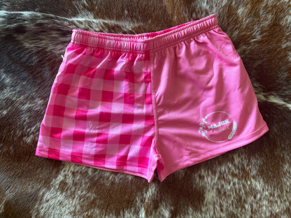 Harvest Pink Footy Shorts