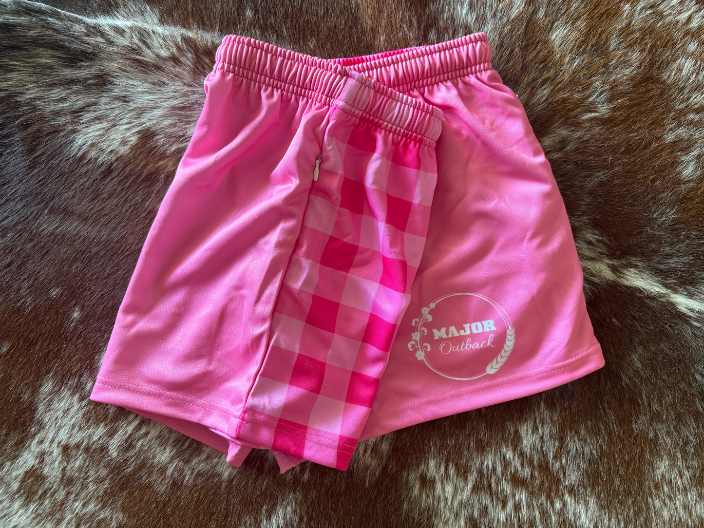 Harvest Pink Footy Shorts