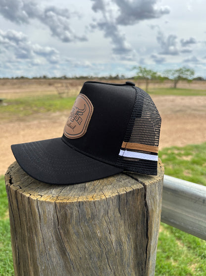 Classic Branded Black Trucker Cap