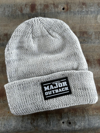 Classic Grey Cotton Beanie