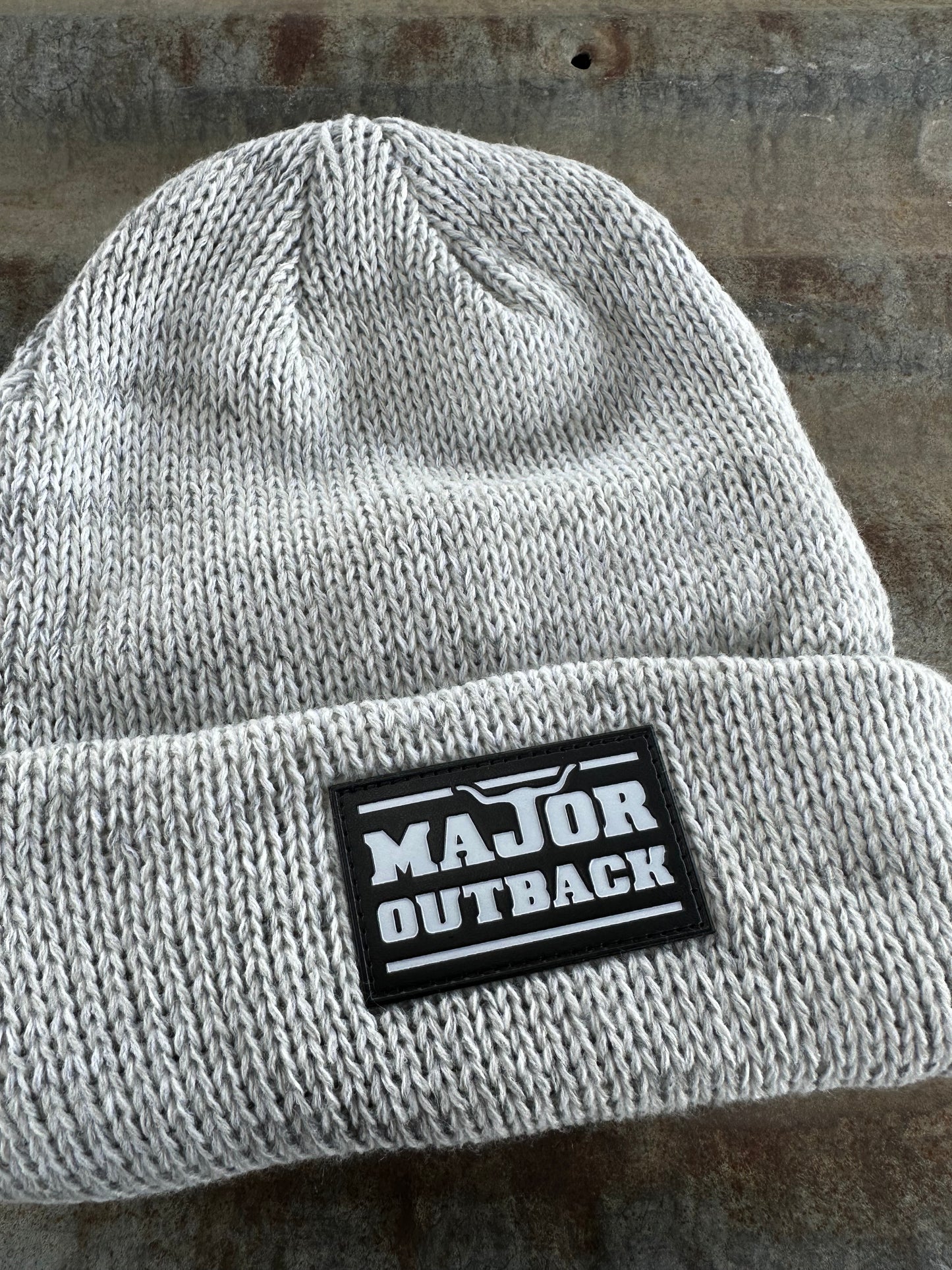 Classic Grey Cotton Beanie