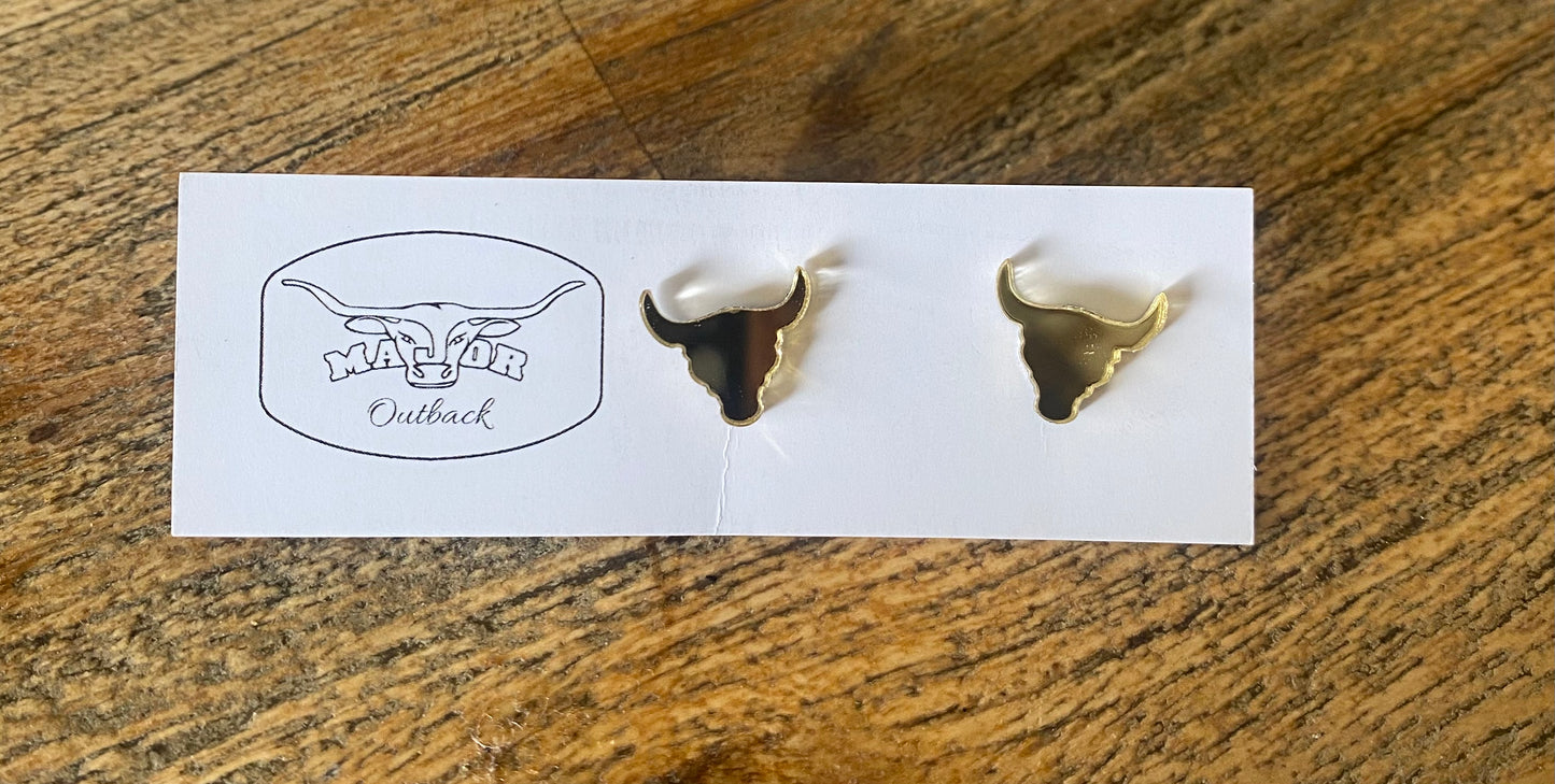 Dainty Longhorn Studs (multi variants)