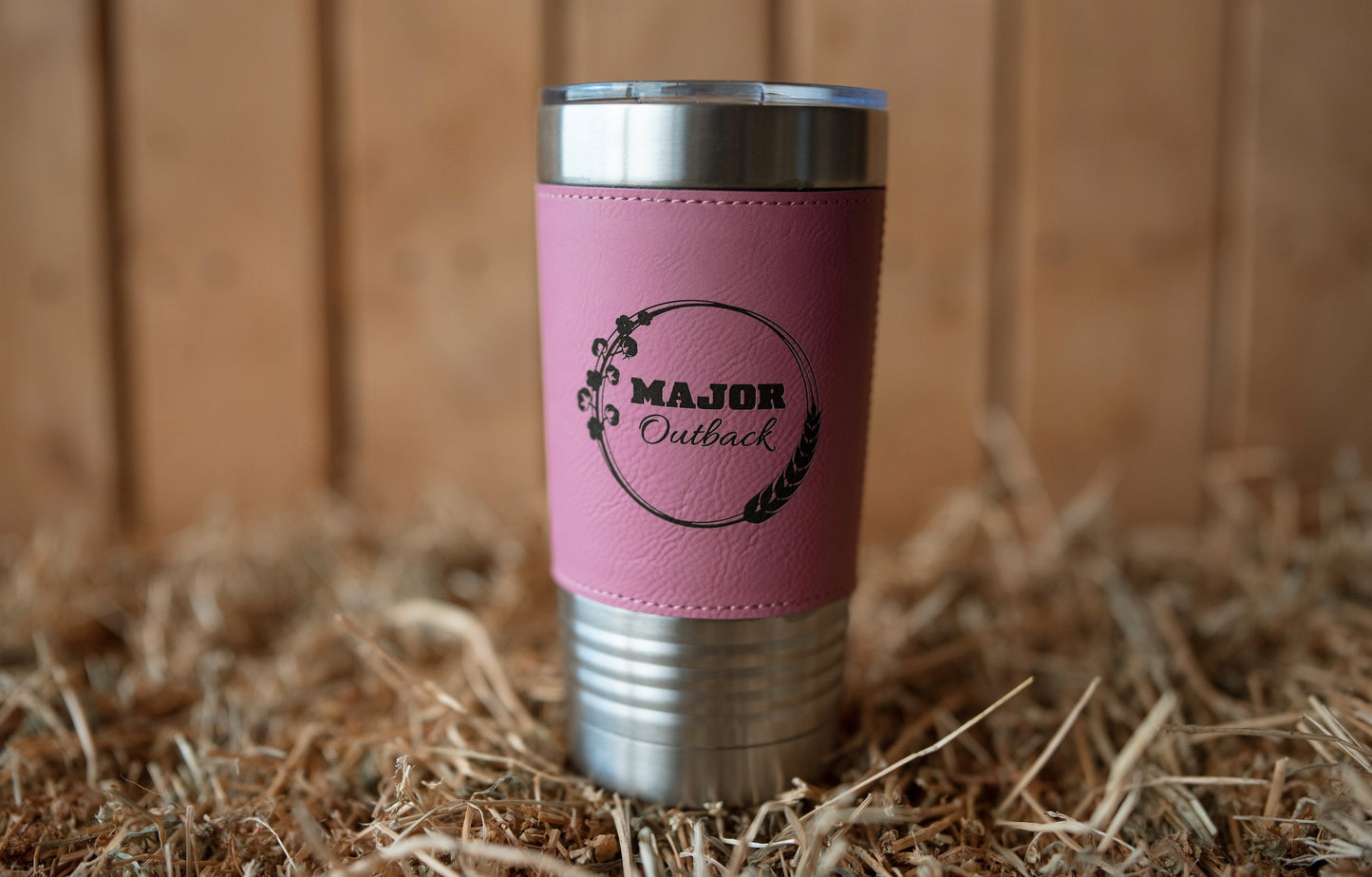 Travel Mug Harvest Pink Leather - HP